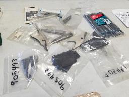 Lots de couteaux Jet pour diverses cisailles pneumatiques + adaptateurs 1/4 x 6"