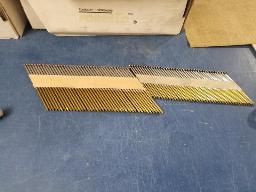 3000 clous 2"3/8 + 3000 clous 3"1/4, attache de bande de papier 31&deg;