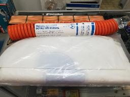 Lot de cagoule pour sandblast + boyau Helicidal 3/8" x 25' + filtre &agrave; air