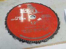 Lame 12" marque Beaver coeur 1"