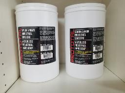 2 savons &agrave; main sans eau marque Prototal