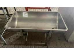 Stainless Steel Bin on stand