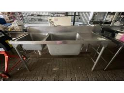 Stainless Steel Double basin