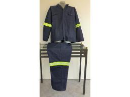 18 x 2pcs Work Suits Dark Blue with Reflectors (New) 