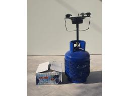 1 x Outdoor Camping Stove/Heater with 5kg Cylinder (New)