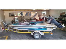 Ski Boat 16 Foot with Yamaha 90cc Engine and Fish Finder (Runner)