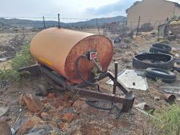 Diesel Bowser on Trailer Frame ( No tyres and Rims ) (STC)