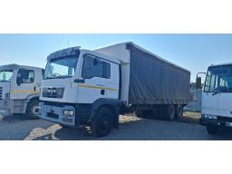 Man TGM 25.280 Tautliner Ex-Liquidation Unit