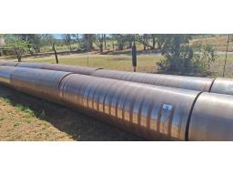 4 x Second Hand Magnetic Separator Drums 3m x 920mm (Stainless Steel)