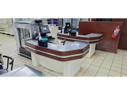 Checkout Counter with POS System