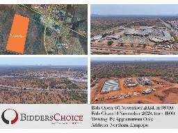 Approved Township – Northam (Hlogoyatau) (Bids Open: 5 November - Bids Close: 14 November)