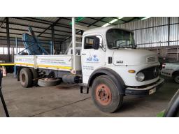 1979 Mercedes-Benz 1413 Drop Side Truck With 8 Ton Crane