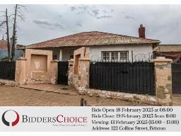 Insolvent Estate: 3-Bedroom House, Brixton Johannesburg