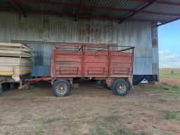 6m High Speed Trailer with Mass Sides , Grane Doors