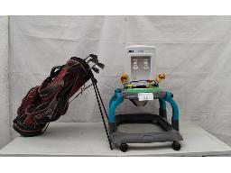Baby walking ring & golf bag with water dispenser