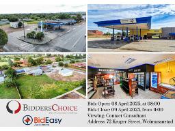 Online Auction - Fuel Station & Site - Wolmaranstad