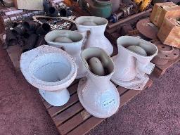 Toilet Bowls (x5)