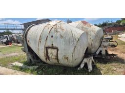 Ready Mix Cement Drum with pump & Gearbox 