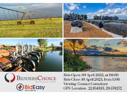 LOT 4: ± 1367HA COMMERCIAL IRRIGATION FARM, 1 018HA WATER RIGHTS, WEIPE, LIMPOPO