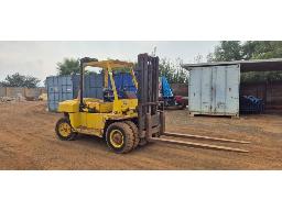 Mitsubishi FD 60 6 Ton Forklift (Working)