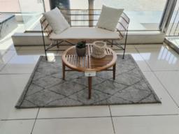 Wayen sofa, carpet, Java coffee table & ornament