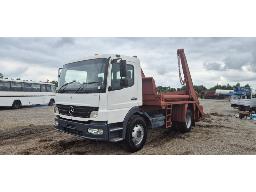 2006 Mercedes Atego with Duncan Skip Bin Loader (Working)