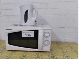 Essential microwave with kettle