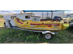 Aquarius Inflatables Rubber Duck on Trailer (STC)