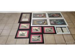 11x Framed Pictures Of Cars (NO VAT)