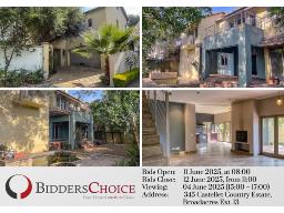 Bank Instruction: 3-Bedroom Double Storey Home - Castellet Country Estate, Broadacres Ext. 13 Johannesburg