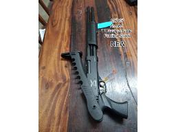 Armed 12-Gauge Pump-Action Shotgun - Folding Stock (STC)