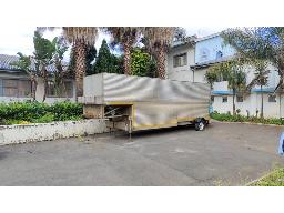 Box Body Trailer with Hydraulics 2.4m (H) x 7.3m (L) x 2.4m (W) 