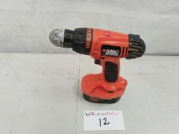 Black & Decker cordless drill (no charger)