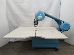 Material band knife machine