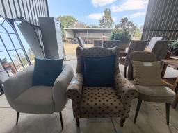 3 x Upholstered Chairs (STC)
