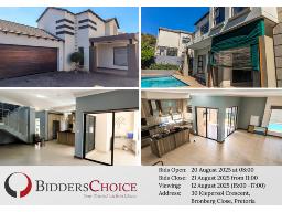 Online Liquidation Auction: Double Storey 3-Bedroom House Highlands Estate, Bronberg Close Pretoria