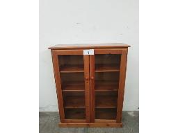 Wooden display cabinet