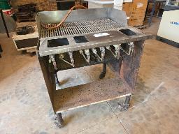 6 Burner Gas Flame Griller 