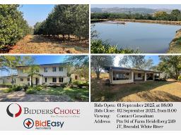 Prime Export Commercial Farm 21Ha Macs With water rights , White River 