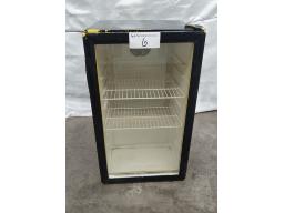 Glass door bar fridge