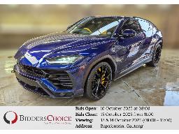 2021 Lamborghini Urus (Runner)(NO VAT)