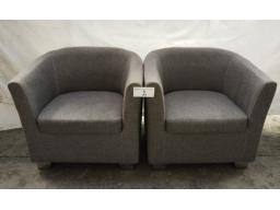 2x Tub chairs