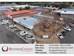 Immovable Property: &plusmn;1238m&sup2; Commercial Property &ndash; Jan Kempdorp, Northern Cape (Bids Open: 19 Nov 25 - Bids Close: 20 Nov 25) &ndash; Contact: Stefan - 074 565 6457 