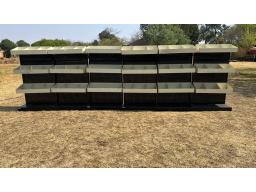 6 x 3 Tier Shelving , Bucket Shelving & Dividers