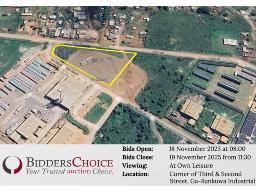 Liquidation Online Auction: &plusmn; 5449m&sup2; Undeveloped Industrial Stand, Ga-Rankuwa Industrial 