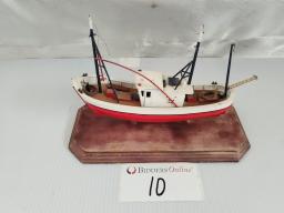 Model of a traditional fishing boat