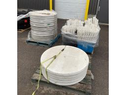Lot de table (19) en plastique - Usagé