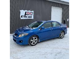 Toyota Corolla XRS 2009 Bleu - NIV: 2T1BE40E49C004097