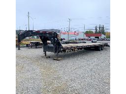 Remorque plateforme PJTRailer FD402 2008 - NIV: 4P5FD402781118193