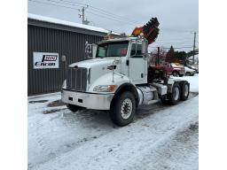 Peterbilt truck with hiab vin:2XP3DN9X9CM134543